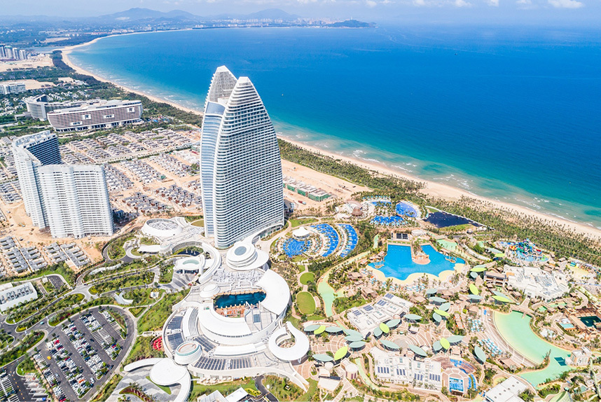 中国：海南島エリア